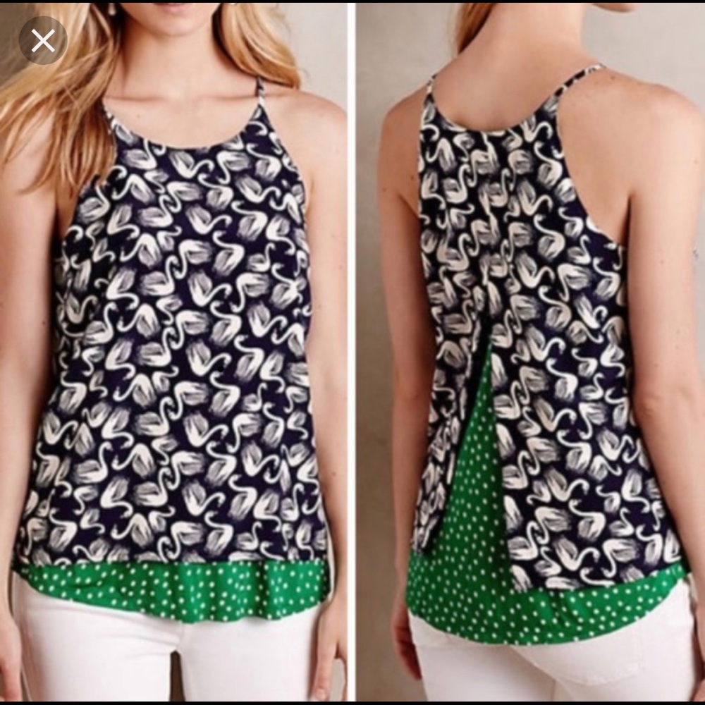 Anthropologie swan tank